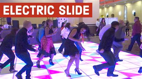 at the 80s all got the Electric slide. . Electric slide youtube